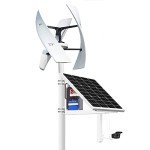 Quiet 3000W Vertical Wind Turbine Generator Kit