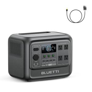 BLUETTI Elite 100 V2 Power Station with Solar Cable