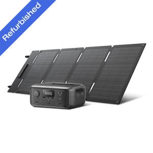 EcoFlow RIVER 3 Portable Power Station with Solar Panel