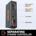 120W Portable Solar Panel for Power Stations