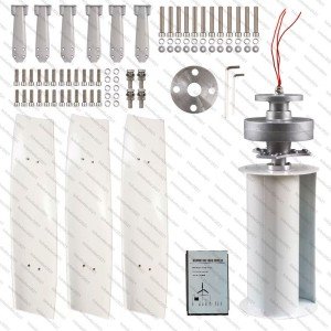 3KW Vertical Wind Turbine with Controller Kit