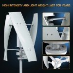 Vertical Axis Wind Turbine Generator 3000W 12V/24V/48V