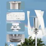 10kW Vertical Wind Turbine for Home Use