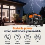 Generac 6500-Watt Portable Generator with COsense