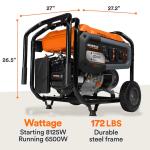 Generac 6500-Watt Portable Generator with COsense
