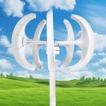 600W Vertical Axis Home Wind Turbine Generator