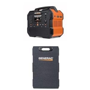 Generac 8026 GB2000 Power Station with Solar Panel