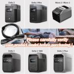 Extra 1m Battery Connection Cable for EcoFlow