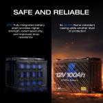 EcoFlow 12V 100Ah Deep Cycle LiFePO4 Battery