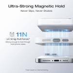 Portable Magnetic Power Bank with Wireless Charging