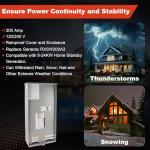 200 Amp Automatic Transfer Switch for Generac