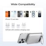 Portable Magnetic Power Bank with Wireless Charging