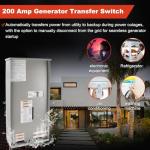 200 Amp Automatic Transfer Switch for Generac