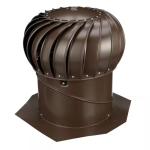 Brown 14-Inch Aluminum Wind Turbine for Home