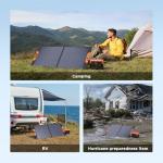 110W Portable Solar Panel for Off-Grid Power