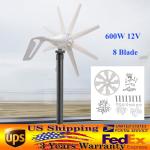 600W 12V Wind Turbine Generator Kit for Home
