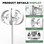5000W Vertical Wind Turbine for Home Energy