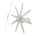 600W 12V 8-Blade Wind Turbine Kit