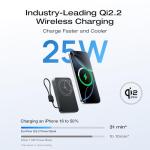 Portable 10,000mAh Wireless Charging Power Bank