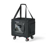 FOLU Power Station Carrying Bag,Easy to Carry,360°Universal Wheels, Waterproof&Dustproof, 15x13x12in Fit1200w-2000w, Dabsson/BLUETTI/FOSSIBOT/VTOMAN/Jackery,Travel, Camping, Parties,RV