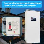 BZYOUYI 200 Amp Single Phase Automatic Transfer Switch w/Power Management Replacement for Generac RXSW200A3, NEMA 3R Aluminum Enclosure for Indoor and Outdoor Use