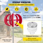 800W Wind Turbine Generator with MPPT Controller