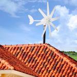 1200W 8-Blade Wind Turbine Generator Kit