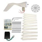12V/24V Wind Turbine Generator Kit with MPPT