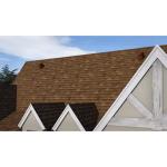 14" Brown Aluminum Wind Turbine for Home Use