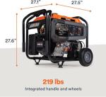 Generac 12,500W Tri-Fuel Home Backup Generator