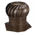 14" Brown Aluminum Wind Turbine for Home Use