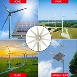 12V/24V Wind Turbine Generator Kit with MPPT