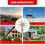 12V/24V Wind Turbine Generator Kit with MPPT