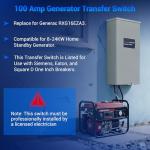 100 Amp Automatic Transfer Switch for Generac