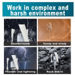 3000W Vertical Wind Turbine with Hybrid Controller