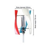 12,000W Vertical Wind Turbine Generator for Home