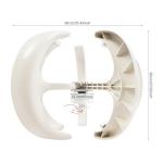 Vertical Wind Turbine Generator Kit, 600W 12/24V