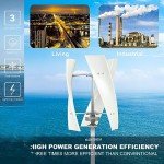 10,000W Portable Vertical Wind Turbine Generator Kit