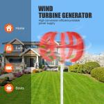 1200W Vertical Wind Turbine for Home Use