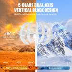 400W 5-Blade Wind Turbine Generator Kit