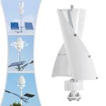 100W Vertical Wind Turbine Generator 12V Kit