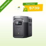 EcoFlow DELTA 2 Max Portable Power Station 2048Wh