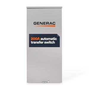 Generac 200 Amp Open Transition Transfer Switch