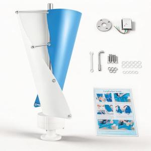 500W Vertical Axis Wind Turbine Home Kit