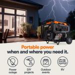 Generac 12,500 Watt Tri-Fuel Portable Generator