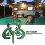 Eujgoov 1200W Vertical Axis Wind Turbine Kit