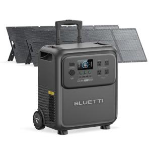 BLUETTI Elite 400 Solar Generator with 2 Solar Panels
