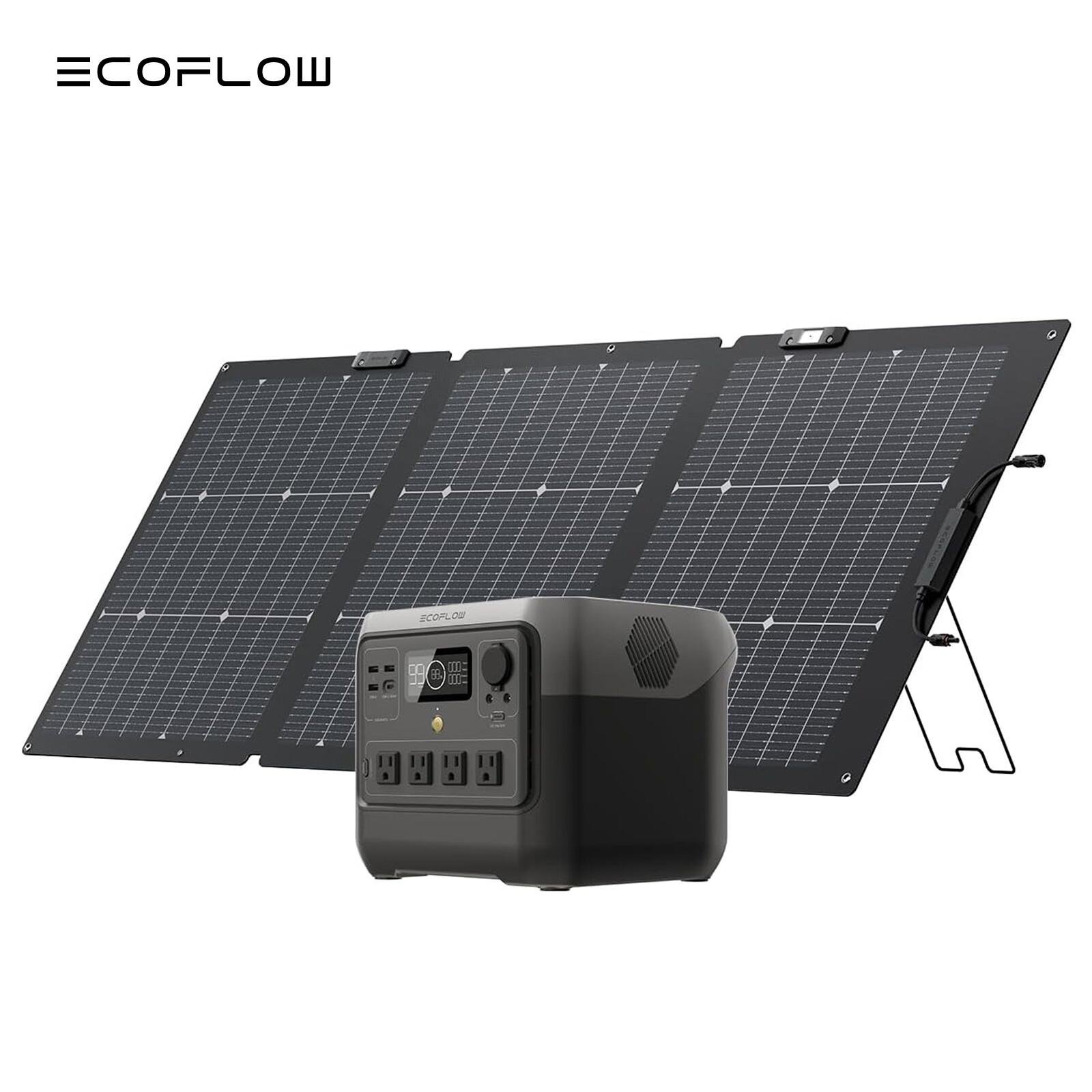 EcoFlow RIVER2 Pro: Power Station & Solar Panel