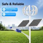 600W 24V Vertical Axis Wind Turbine with Controller