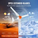 800W 12V Wind Turbine Kit with 3 Blades